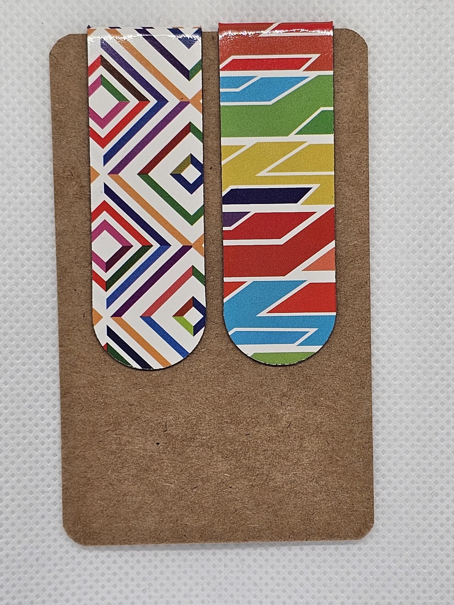 Patterned magnetic bookmarks (Various designs)