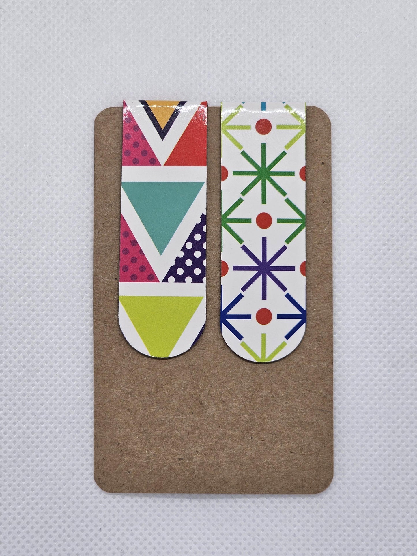 Patterned magnetic bookmarks (Various designs)