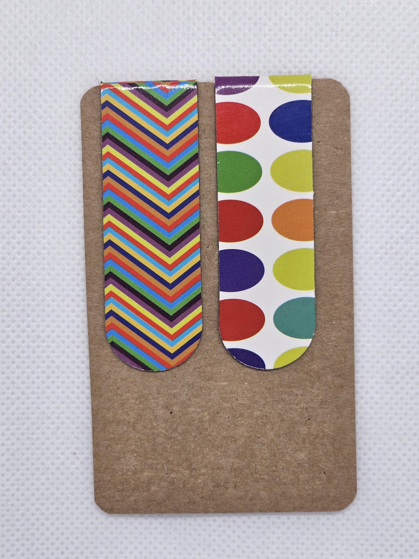 Patterned magnetic bookmarks (Various designs)