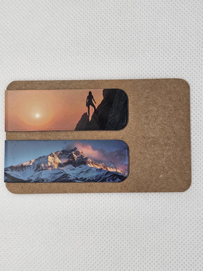 Scenic magnetic bookmarks (Various designs)