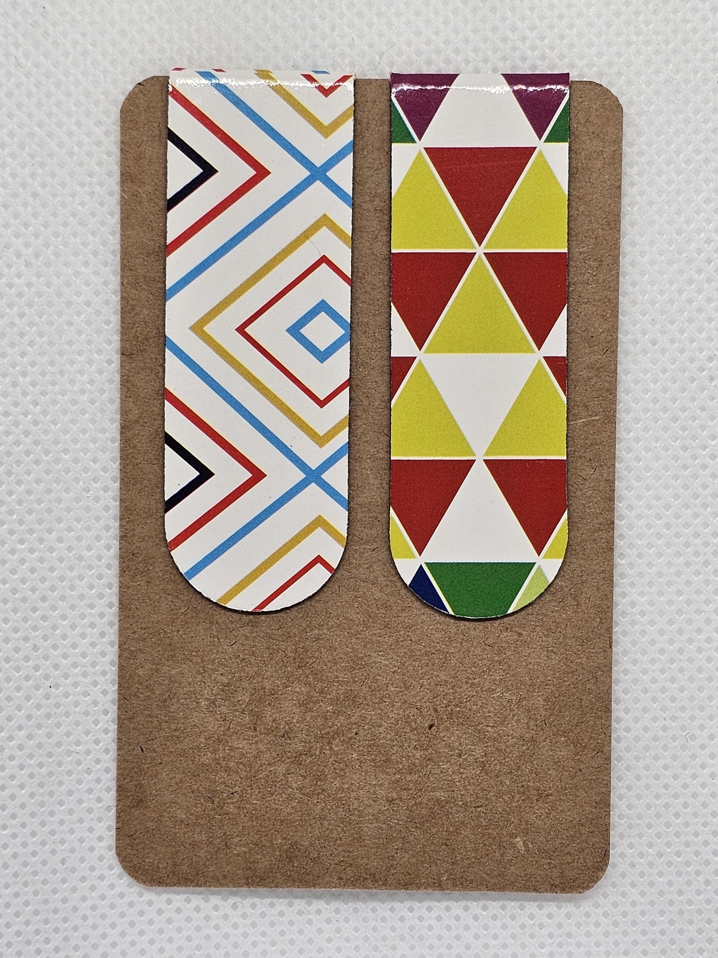 Patterned magnetic bookmarks (Various designs)